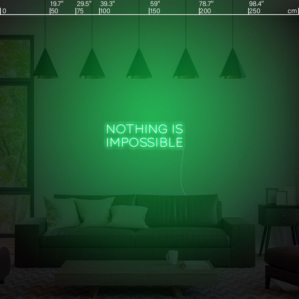 Nothing is Impossible